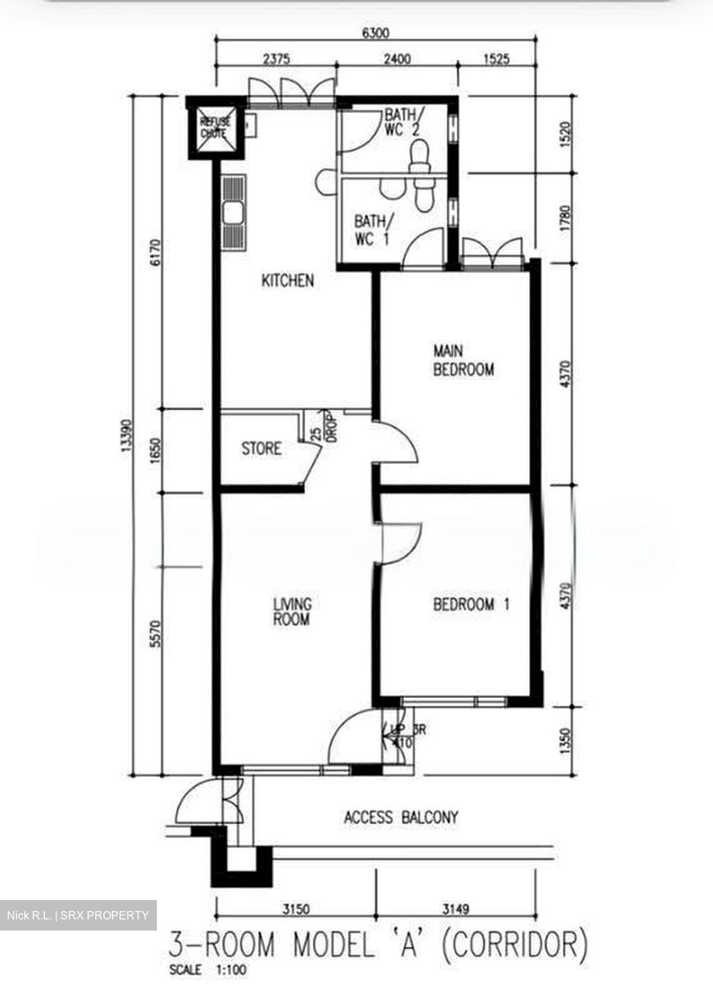 Blk 252 Bangkit Road (Bukit Panjang), HDB 3 Rooms #633770671